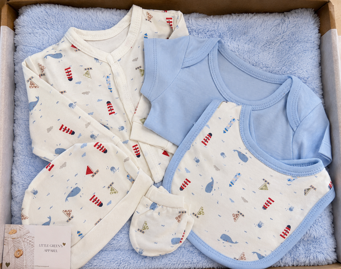 Blue Sailor Baby Gift Box – Baby Boy