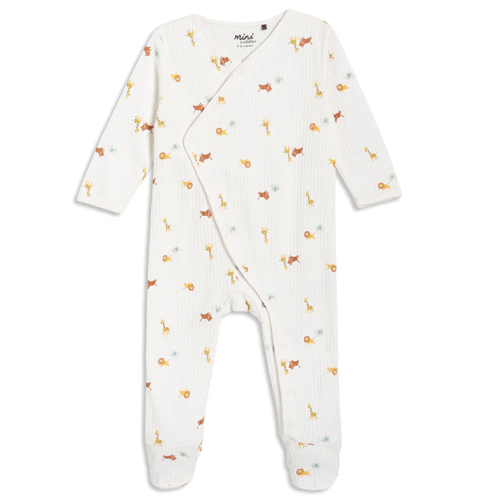 Mini Cuddles 3-Piece Baby Gift Set – Animal Print | Newborn to 3–6 Months