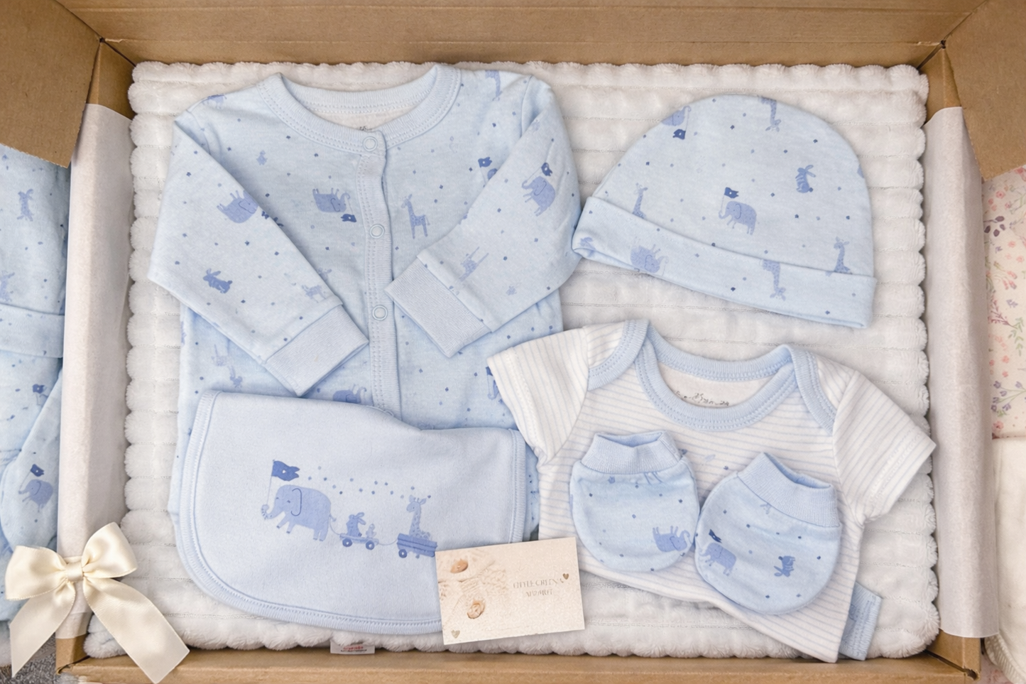 Blue Safari Baby Gift Box – Baby Boy