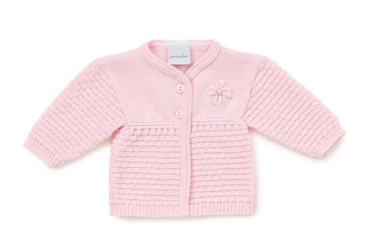 baby girls knitted matinee Cardigan