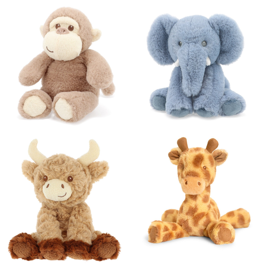 Keel Eco Animal Teddy  – 15cm (100% Recycled)